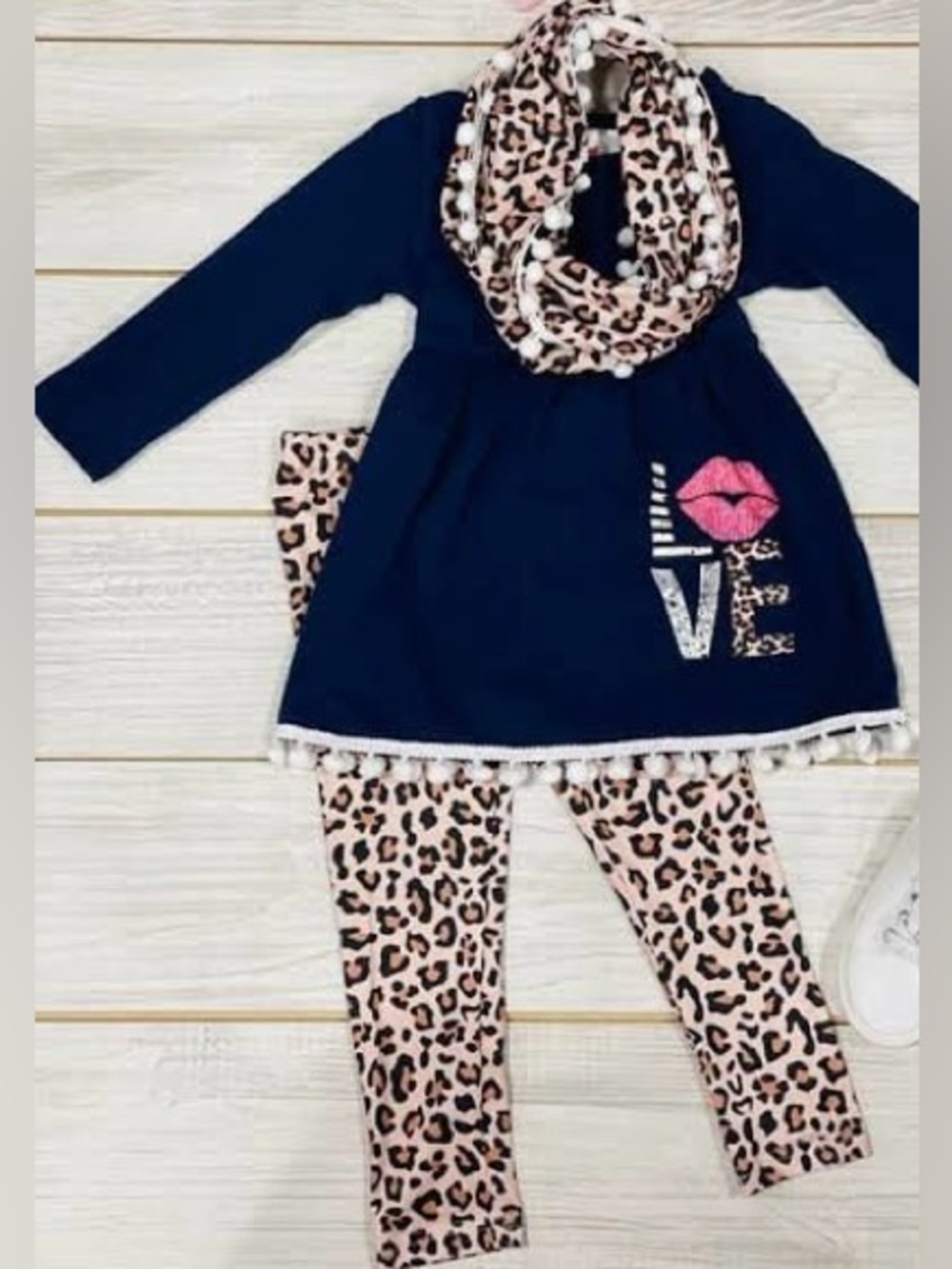 Marie Nicole Leopard Outfit Set